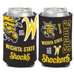 Wholesale-Wichita State Shockers SCATTER PRINT Can Cooler 12 oz.