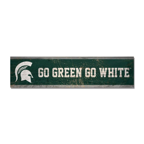 Wholesale-Michigan State Spartans Wooden Magnet 1.5" X 6"