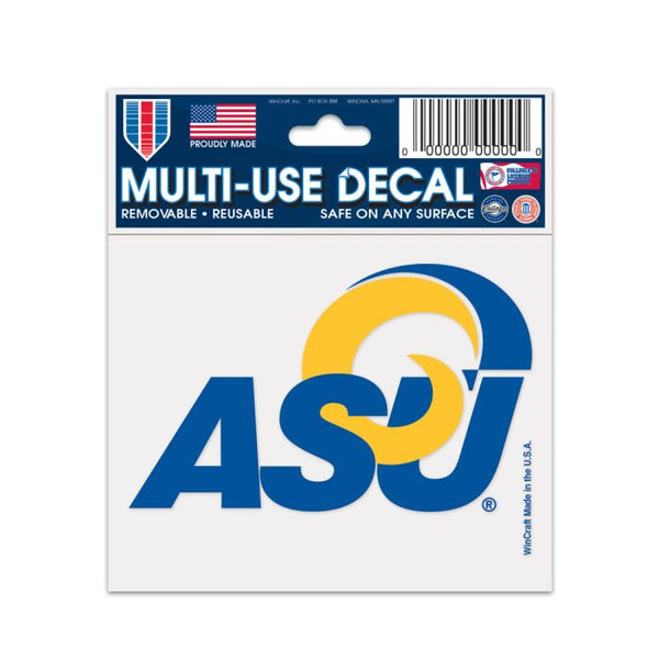 Wholesale-Angelo State Rams primary Multi-Use Decal 3" x 4"