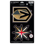 Vegas Golden Knights 2 Pack Magnets 5" x  9"