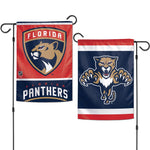 Florida Panthers Garden Flags 2 sided 12.5" x 18"