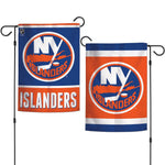 New York Islanders Garden Flags 2 sided 12.5" x 18"