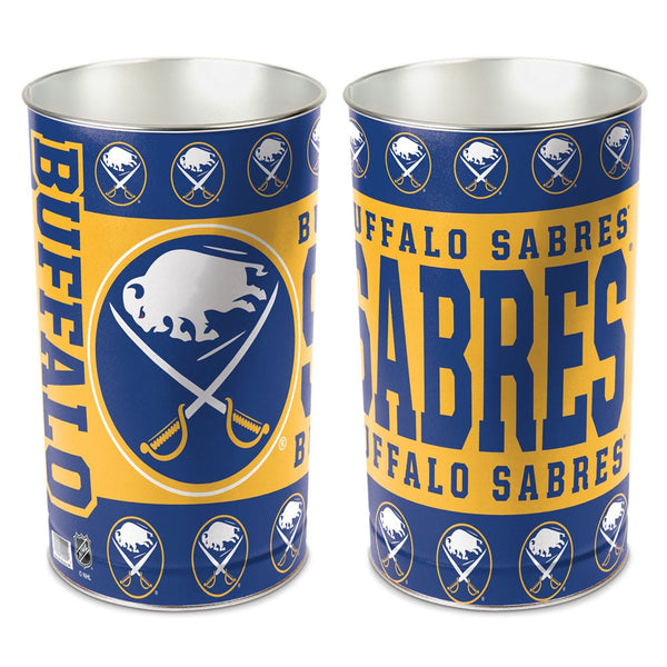 Buffalo Sabres Wastebasket - tapered 15"H