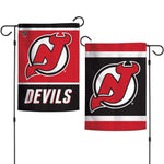 New Jersey Devils Garden Flags 2 sided 12.5" x 18"
