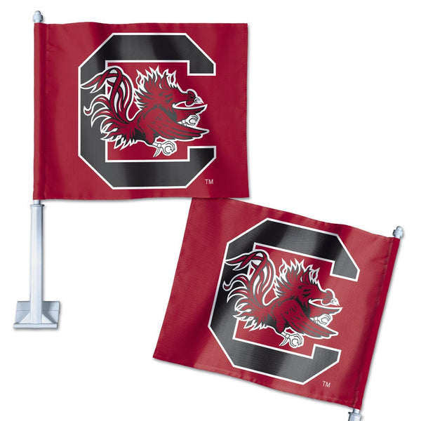 South Carolina Gamecocks Car Flag 11.75" x 14"