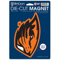 Wholesale-Oregon State Beavers Die Cut Logo Magnet 6.25" x 9"