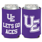 Wholesale-Evansville Purple Aces SLOGAN Can Cooler 12 oz.