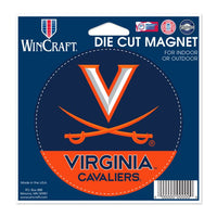 Wholesale-Virginia Cavaliers Die Cut Magnet 4.5" x 6"