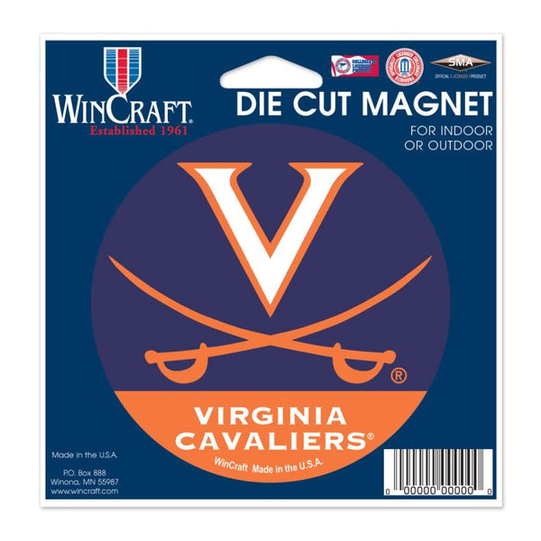 Wholesale-Virginia Cavaliers Die Cut Magnet 4.5" x 6"