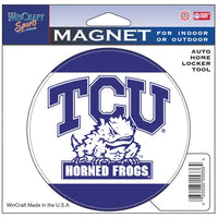 Wholesale-TCU Horned Frogs Die Cut Magnet 4.5" x 6"