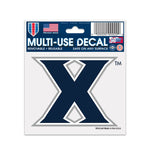 Wholesale-Xavier Musketeers primary Multi-Use Decal 3" x 4"