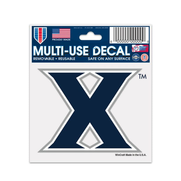 Wholesale-Xavier Musketeers primary Multi-Use Decal 3" x 4"