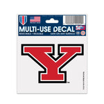Wholesale-Youngstown State Penguins primary Multi-Use Decal 3" x 4"