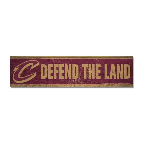 Cleveland Cavaliers Wooden Magnet 1.5" X 6"