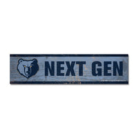 Memphis Grizzlies Wooden Magnet 1.5" X 6"
