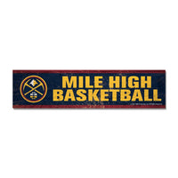 Denver Nuggets Wooden Magnet 1.5" X 6"