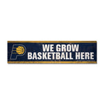 Indiana Pacers Wooden Magnet 1.5" X 6"