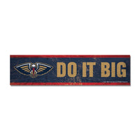 New Orleans Pelicans Wooden Magnet 1.5" X 6"