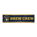 Milwaukee Brewers Wooden Magnet 1.5" X 6"