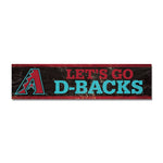 Arizona Diamondbacks Wooden Magnet 1.5" X 6"
