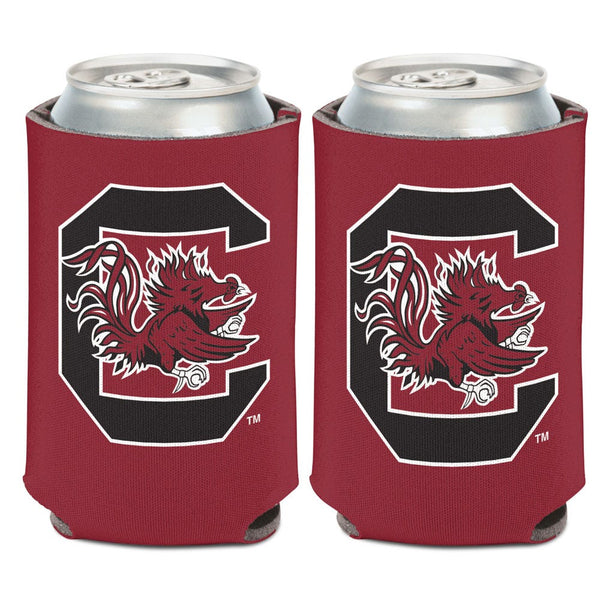 South Carolina Gamecocks C LOGO ON MAROON Can Cooler 12 oz.