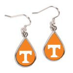 Tennessee Volunteers Earrings Jewelry Carded Tear Drop