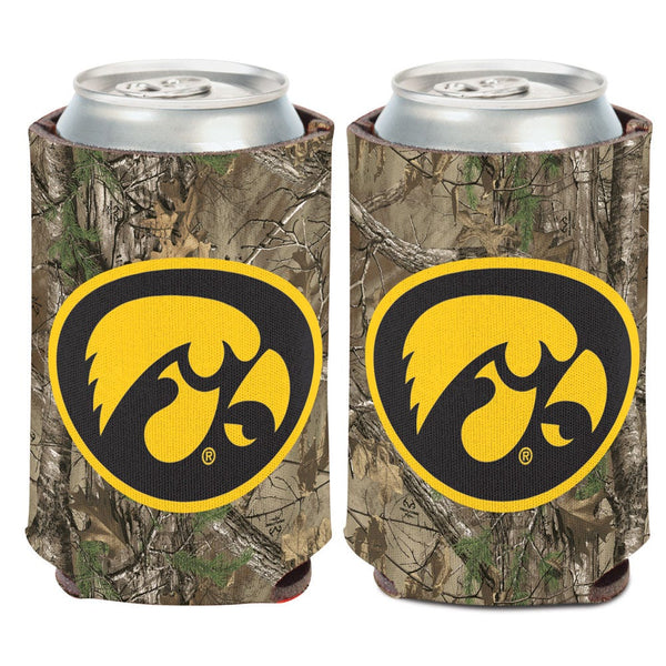 Iowa Hawkeyes / Camo NCAA CAMO Can Cooler 12 oz.
