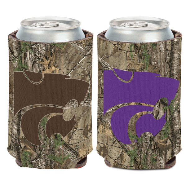 Kansas State Wildcats / Camo NCAA Can Cooler 12 oz.