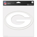 Green Bay Packers Perfect Cut Decals 8" x 8"