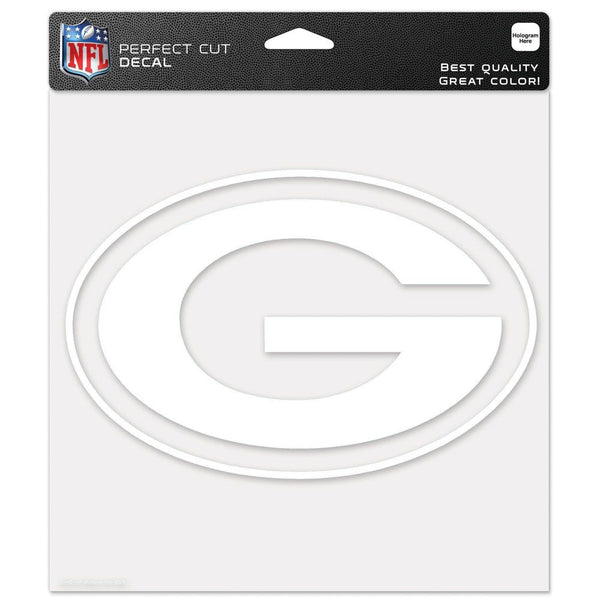 Green Bay Packers Perfect Cut Decals 8" x 8"