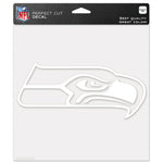 Seattle Seahawks Perfect Cut Decals 8" x 8"