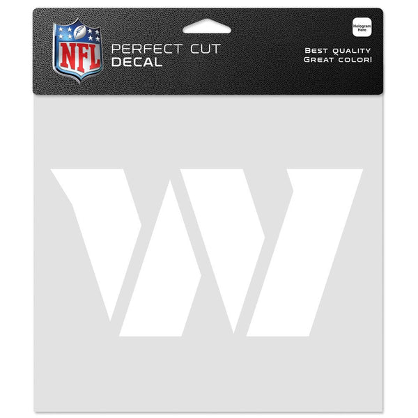 Washington Commanders Perfect Cut Decals 8" x 8"