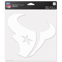 Houston Texans Perfect Cut Decals 8" x 8"