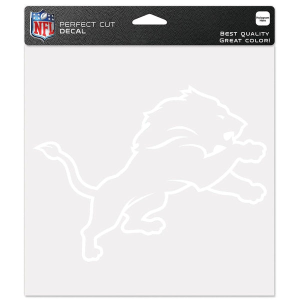 Detroit Lions Perfect Cut Decals 8" x 8"
