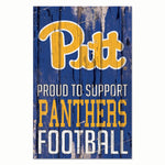 Wholesale-Pittsburgh Panthers Wood Sign 11" x 17" 1/4" thick