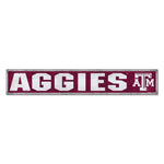 Texas A&M Aggies Wood Sign 6"x36" 3/8" thick