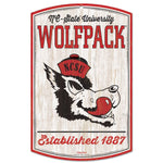 NC State Wolfpack /College Vault Wood Sign 11" x 17" 1/4" thick