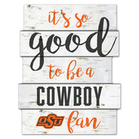 Wholesale-Oklahoma State Cowboys Wood Sign 11"X14"