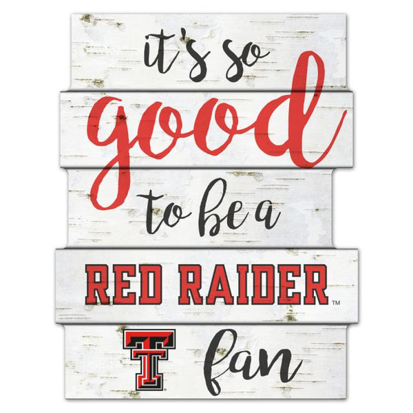 Wholesale-Texas Tech Red Raiders Wood Sign 11"X14"