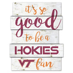 Wholesale-Virginia Tech Hokies Wood Sign 11"X14"