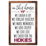 Wholesale-Virginia Tech Hokies Wood Sign 11" x 17" 1/4" thick