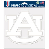 Auburn Tigers Perfect Cut Decals 8" x 8"
