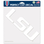 LSU Tigers Perfect Cut Decals 8" x 8"