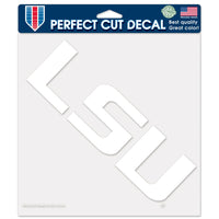 LSU Tigers Perfect Cut Decals 8" x 8"