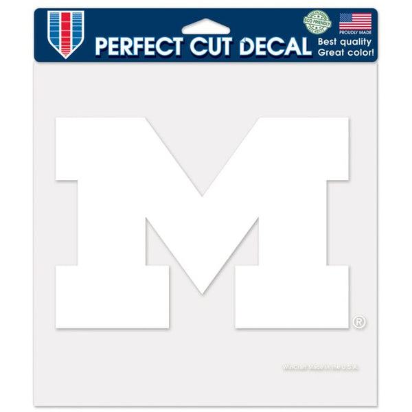 Wholesale-Michigan Wolverines Perfect Cut Decals 8" x 8"