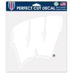 Wholesale-Wisconsin Badgers Perfect Cut Decals 8" x 8"