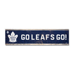 Toronto Maple Leafs Wooden Magnet 1.5" X 6"