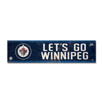 Winnipeg Jets Wooden Magnet 1.5" X 6"
