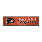 Philadelphia Flyers SLOGAN Wooden Magnet 1.5" X 6"
