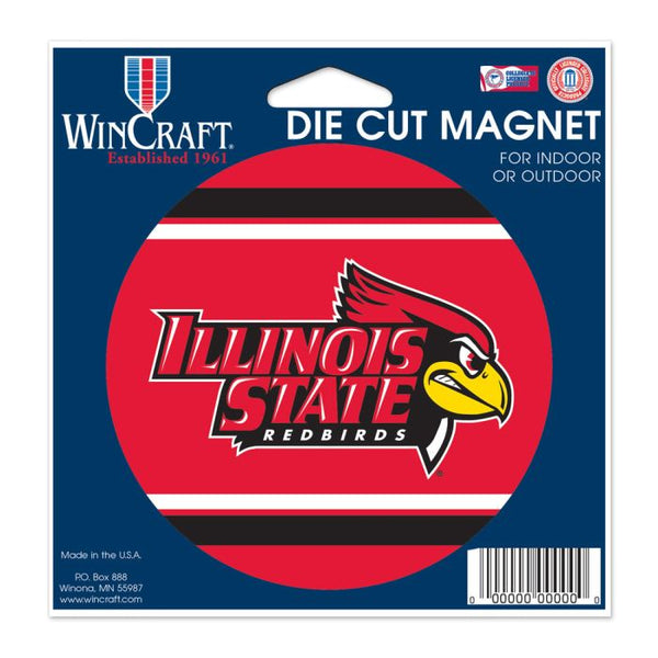 Wholesale-Illinois State Redbirds Die Cut Magnet 4.5" x 6"